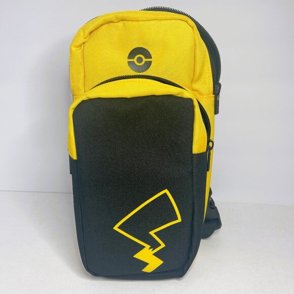 Pikachu Nintendo Switch Travel Crossbody Sling Bag Case Storage Pokemon Yellow - Picture 1 of 15